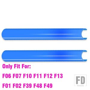 BMW M スポーツスタイルフロントグリルトリムストリップカバーフレームステッカー F30 F10 F20 F11 F31 F07 F32 F33 F34 F36 G30 F48 G20 G01 - C Blue