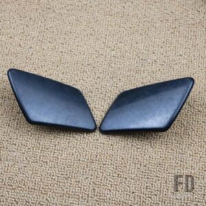 ボルボ S40 V50 フロント左 + 右バンパーヘッドライトウォッシャージェットノズルカバーキャップランダムカラー 2005 2006 2007 39991798 3999 - left