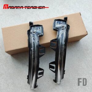 ボルボ V60 V90 S90 XC40 ペア LED シーケンシャルダイナミックサイドミラーウインカーライトウィンカーランプ 31498601 31498602 - Left Driver side