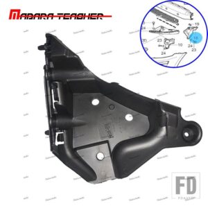 ボルボ XC60 バンパーブラケット右左側 30763435 30763436 39753 2013 2012 - left