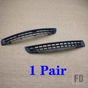 ボルボ ブラックペアフロントバンパーカバーグリル 30678953 30678954 XC90 2007-14 - Pair