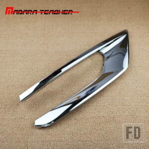 ボルボ 31663514 31663515 XC90 2020 2021 フロントバンパーフォグランプカバーフレームグリルアクセサリー 31663539 31663540 - right