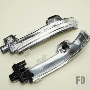 ボルボ 31402415 31402416 バックミラー光反転ミラーターンインジケーター S60 V40 V60 S80 S80L 2012-16 - Pair