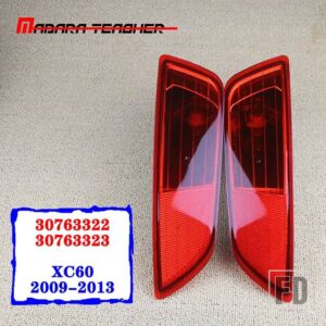 ボルボ リアバンパーテールライトランプペアカバーリフレクター XC60 2008-13 30763323 30763322 - Left