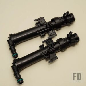 アウディ 8R0955101A 8R0955102A フロントバンパーヘッドライトウォッシャーノズルヘッドランプ噴フォグ器シリンダージェット用 Q5 2013 2014 - 8R0955101A-102A