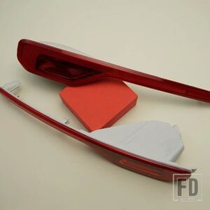 ボルボ 31656865 31656866 リアリフレクターバンパーライトリアフォグランプブレーキライトバルブ無 XC40 2018-2023 カーアクセサリー - Pair