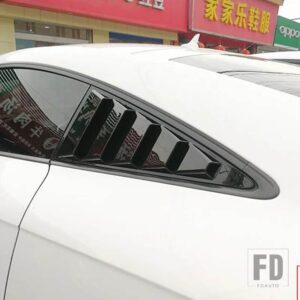 アウディ TT 自動サイドウィンドウエアベント吸気装飾トリム TT 2008-2014 カーアクセサリー - Fake Carbon