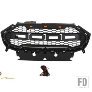フォード ECOSPORT F150 スタイルフロントバンパーグリルグリル 2017 2018 2019 - black script