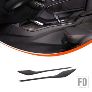 BMW 1シリーズ 2シリーズ F40 F44 2020-2024 ABS カーボンスタイル自動ガラスリフトフレーム装飾カバーインテリアアクセサリー - Style 4