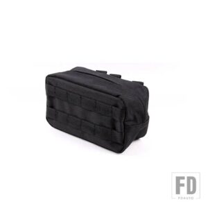 2003-09 ハマー H2 合金黒トランク両側多機能収納ラックキャリア内装部品 - Storage bags