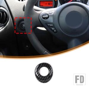 日産 370Z Z34 2009-2020 ABS カーボンアウタードアプルハンドルパネルカバーステッカー内装アクセサリー - 4