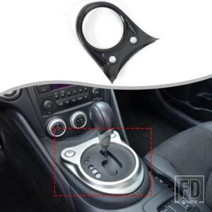 日産 370Z Z34 2009-2020 ABS カーボンアウタードアプルハンドルパネルカバーステッカー内装アクセサリー - 14