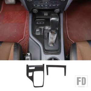 フォード 2015-2022 レンジャーワイルドトラック T6 T7 ABS カーボンステアリングホイール装飾フレームカバーステッカー内装部品 - 6