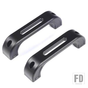 ランドローバー 2004-2018 ディフェンダー 90 110 130 合金黒インテリアドアハンドルインテリアアクセサリー - style 1 Black