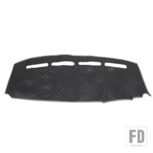 フィアット 500 2008-2023 ポリエステル黒ダッシュボード日焼け防止マットステッカーインテリアアクセサリー LHD 1個 - grey