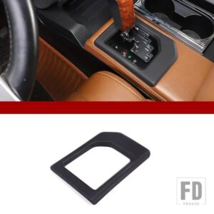 トヨタ 2014-2021 タンドラ ABS マットブラック内装外観装飾ステッカーアクセサリー - 3
