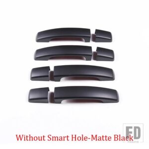ランドローバー ディスカバリー 4 LR4 レンジローバースポーツフリーランダー 2 ABS ドアハンドルカバーステッカー外装部品 - style 2 Matte Black