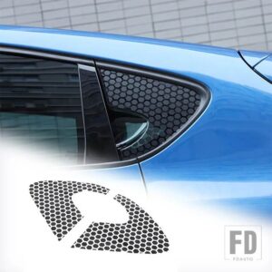 セアトレオン MK2 2008-2012 フロント三角ガラスデカールリア三角ガラスデカール装飾ステッカーカーアクセサリー - Style A
