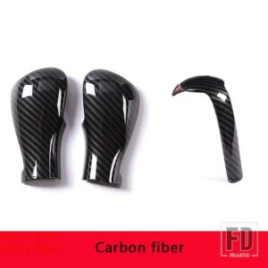ランドローバー レンジローバーヴォーグ L322 スポーツ L320 RR スポーツ 2005-2013 ABS カーボンギアヘッドカバーステッカーカーアクセサリー - style 8 Carbon fiber