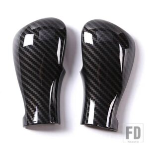 ランドローバー レンジローバーヴォーグ L322 スポーツ L320 RR スポーツ 2005-2013 ABS カーボンギアヘッドカバーステッカーカーアクセサリー - style 1 Carbon fiber