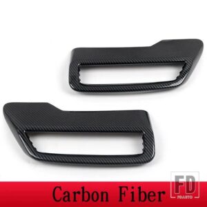 プジョー 2017-2022 3008 5008 4008 マフラーカバーリアマフラーパイプテールスロートフレーム ABS - Carbon Fiber