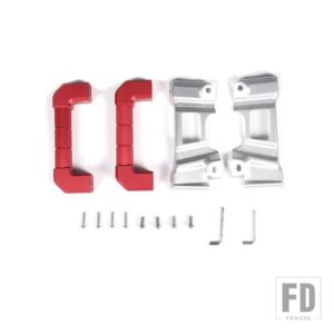 トヨタ 2007-2021 FJ クルーザー合金レッド/ A ピラーハンドルカバーステッカーアクセサリー - Red