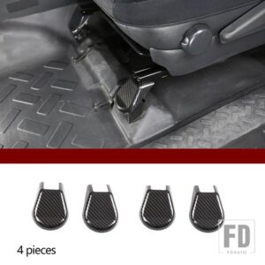 トヨタ 2007-2021 FJ クルーザー ABS カーボンガラスリフトフレームステッカー内外装アクセサリー - Style 9