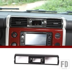 トヨタ 2007-2021 FJ クルーザー ABS カーボンガラスリフトフレームステッカー内外装アクセサリー - Style 12