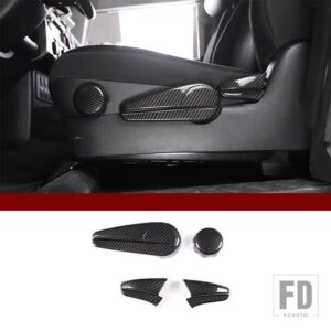トヨタ 2007-2021 FJ クルーザー ABS カーボンガラスリフトフレームステッカー内外装アクセサリー - Style 13