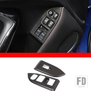 トヨタ スバル 2012-2020 86 GT86/ BRZ ABS 車シフトフレームインナードアハンドルカバーステッカーインテリアアクセサリー - 5