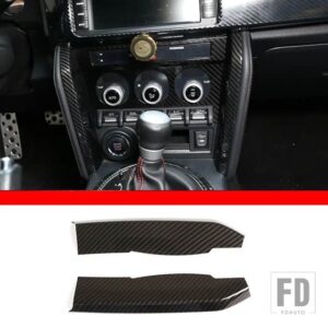 トヨタ スバル 2012-2020 86 GT86/ BRZ ABS 車シフトフレームインナードアハンドルカバーステッカーインテリアアクセサリー - 1