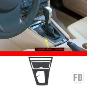BMW 2006-2010 X3 E83 ソフトカーボン室内装飾ステッカー室内装飾アクセサリー - 14