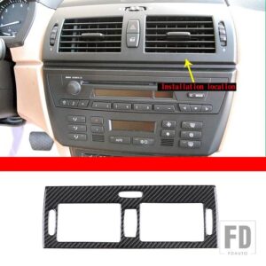 BMW 2006-2010 X3 E83 ソフトカーボン室内装飾ステッカー室内装飾アクセサリー - 18