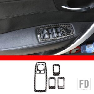 BMW 2006-2010 X3 E83 ソフトカーボン室内装飾ステッカー室内装飾アクセサリー - 1