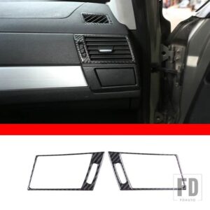 BMW 2006-2010 X3 E83 ソフトカーボン室内装飾ステッカー室内装飾アクセサリー - 2