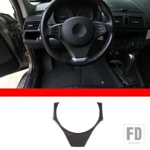 BMW 2006-2010 X3 E83 ソフトカーボン室内装飾ステッカー室内装飾アクセサリー - 3