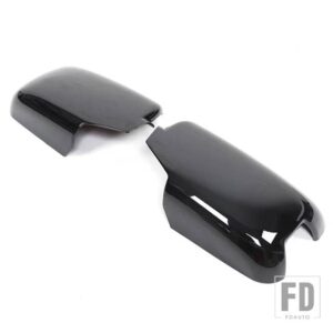 ホンダ パイロット 2009-2015 ABS 黒バックミラーカバー装飾ステッカー車外装アクセサリー 2個 - Black
