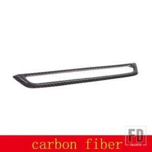 BMW 1 2シリーズ F40 F44 2020-2024 ABS カーボンカーセンターコントロールパネルボリュームノブフレームカバートリム自動 - Carbon Fiber