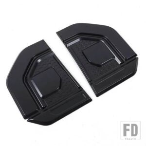 レクサス トヨタ ランドクルーザープラド GX 2024 + ABS ブラックサイドフェンダーステッカー装飾アクセサリー 2個 - matt black