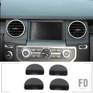 ランドローバー 2004-2009 ディスカバリー 3 LR3 ABS ブラック車内装飾フレームカバーステッカー内装アクセサリー - 15