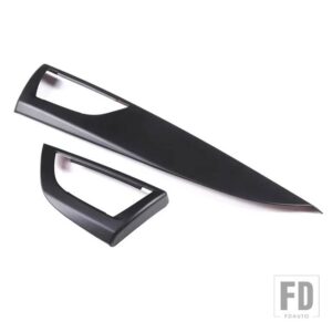 BMW 2012-2017 1シリーズ 2シリーズ F20 F21 F22 F23 ABS サイドエアアウトレットパネル装飾カバーインテリアアクセサリーLHD - Matte Black
