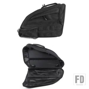 フォード BMW X1 U11 2023-2025 黒オックス布トランクサイドウィンドウバッグ収納袋多機能トラベルバッグカーアクセサリー - Left Right
