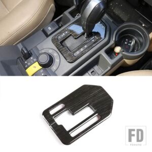 ランドローバー 2004-2009 ディスカバリー 3 LR3 ABS 黒木目車室内装飾フレームカバーステッカーインテリアアクセサリー - 5
