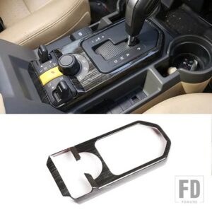 ランドローバー 2004-2009 ディスカバリー 3 LR3 ABS 黒木目車室内装飾フレームカバーステッカーインテリアアクセサリー - 6