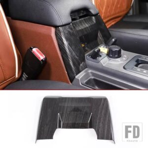 ランドローバー 2004-2009 ディスカバリー 3 LR3 ABS 黒木目車室内装飾フレームカバーステッカーインテリアアクセサリー - 15