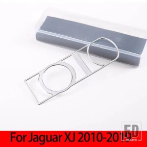 ジャガー 2008-2015 XF 2010-2019 XJ ステンレスシフトボタンフレームカバーステッカーインテリアアクセサリー - For XJ 2010-2019