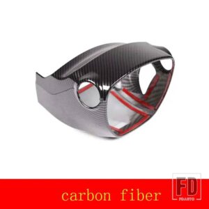 スバル WRX 2022 2023 ABS カーボンステアリングホイールステアリングコラムカバーインテリアアクセサリー - Carbon Fiber
