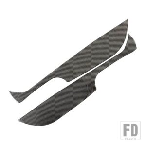 マツダ MX-5 2016-2024 ソフトカーボンドアアンチスクラッチパネル装飾ステッカー内装アクセサリー - Carbon Fiber