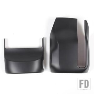 トヨタ スープラ 2019-2022 ステアリングホイールベースアンダーカバーステッカー ABS カーボンインテリアアクセサリー 2個 - matt black