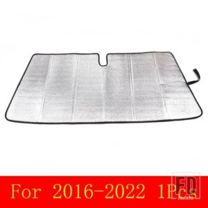 トヨタ タコマ 2007-2022 アルミ箔フロントガラス全窓ガラス抗 UV サンシェード車アクセサリー - For 2016-2022 1Pcs